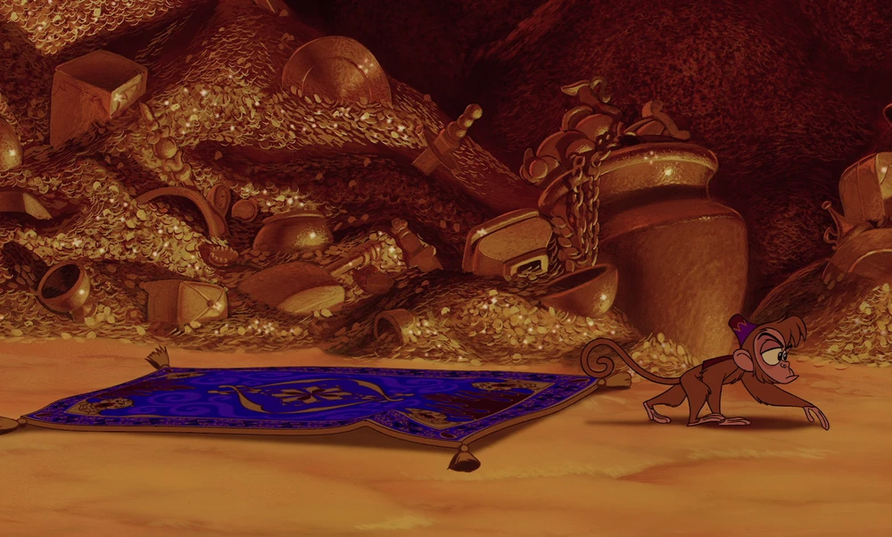 Still frame 84 from Aladdin (1992) directed by Ron Clements, John Musker