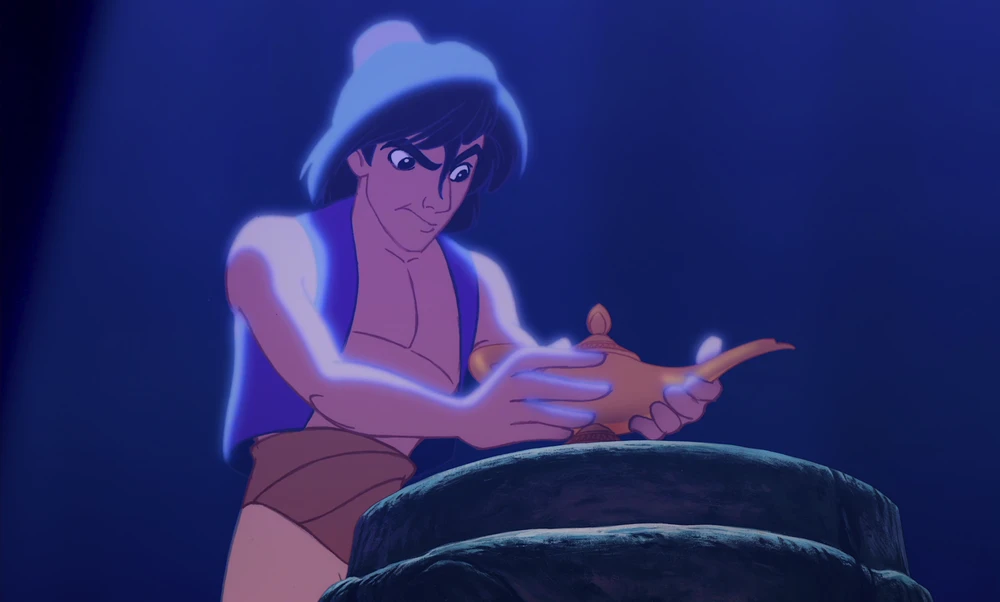 Still frame 89 from Aladdin (1992) directed by Ron Clements, John Musker