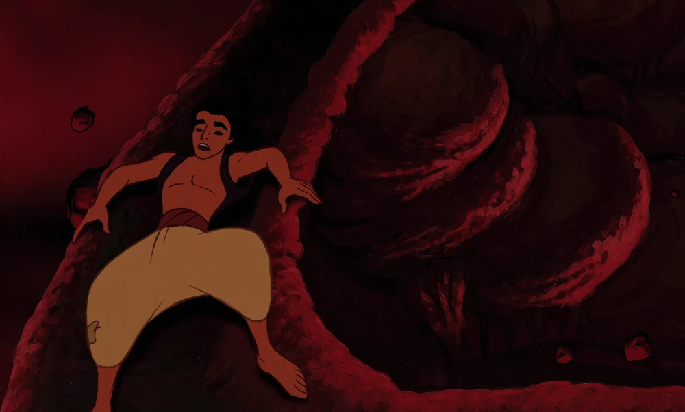 Still frame 91 from Aladdin (1992) directed by Ron Clements, John Musker