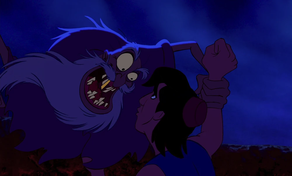 Still frame 95 from Aladdin (1992) directed by Ron Clements, John Musker