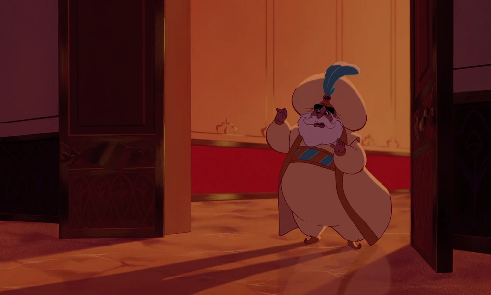 Still frame 97 from Aladdin (1992) directed by Ron Clements, John Musker