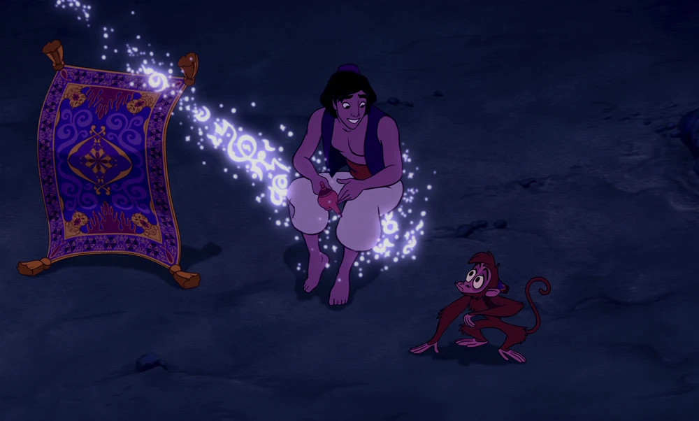 Still frame 105 from Aladdin (1992) directed by Ron Clements, John Musker
