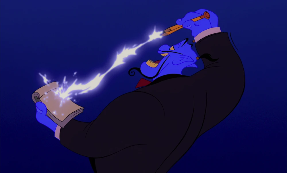 Still frame 107 from Aladdin (1992) directed by Ron Clements, John Musker
