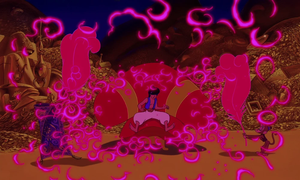 Still frame 108 from Aladdin (1992) directed by Ron Clements, John Musker