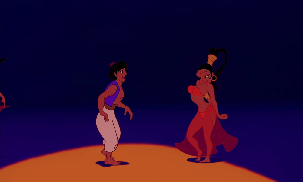 Still frame 112 from Aladdin (1992) directed by Ron Clements, John Musker