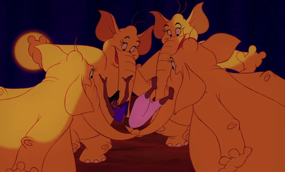 Still frame 113 from Aladdin (1992) directed by Ron Clements, John Musker