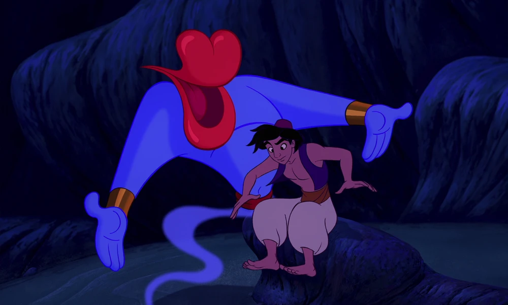 Still frame 115 from Aladdin (1992) directed by Ron Clements, John Musker