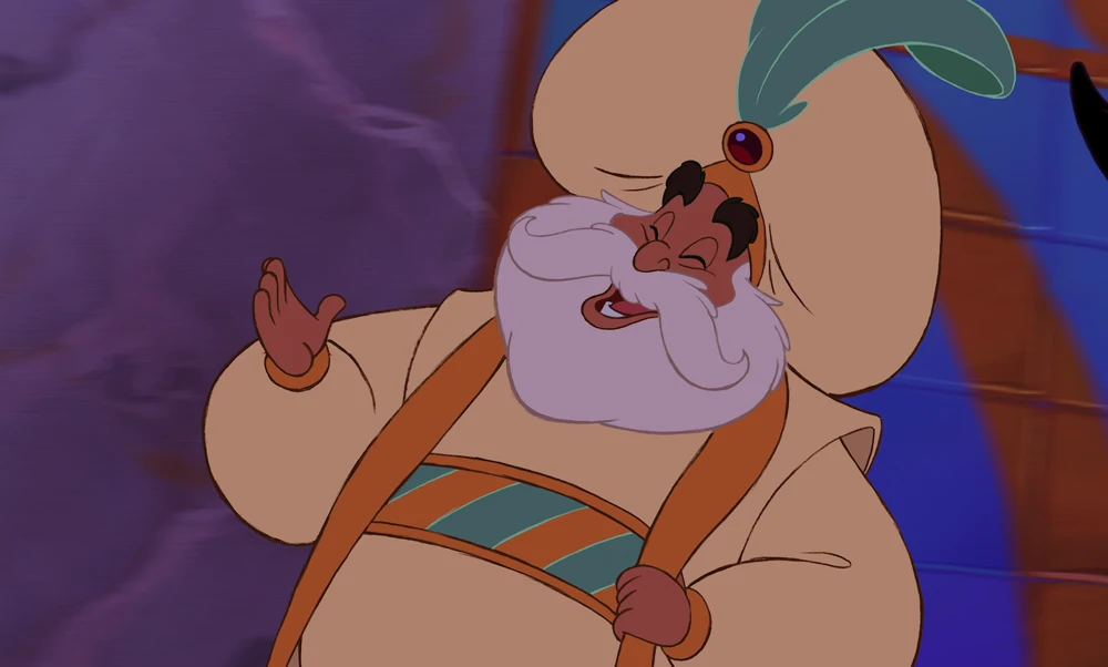 Still frame 121 from Aladdin (1992) directed by Ron Clements, John Musker