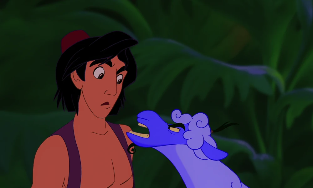 Still frame 126 from Aladdin (1992) directed by Ron Clements, John Musker