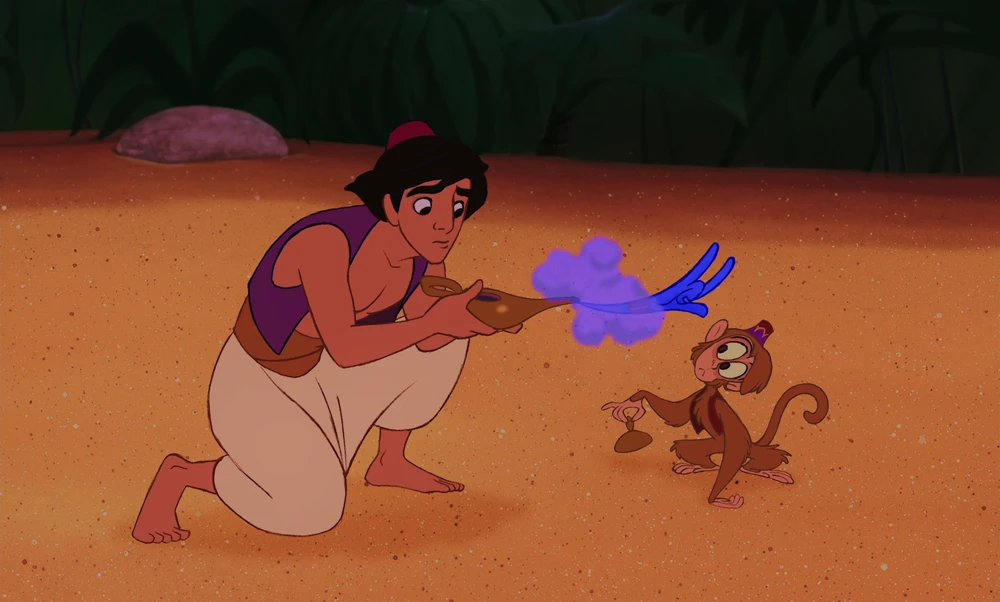 Still frame 128 from Aladdin (1992) directed by Ron Clements, John Musker