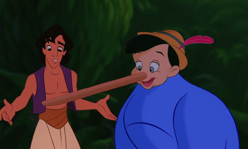 Still frame 129 from Aladdin (1992) directed by Ron Clements, John Musker