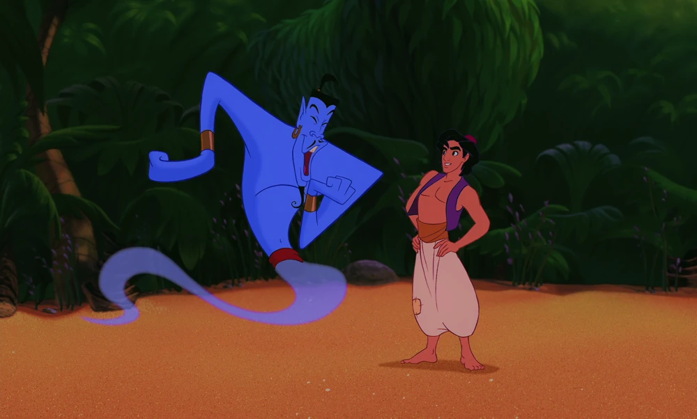 Still frame 132 from Aladdin (1992) directed by Ron Clements, John Musker