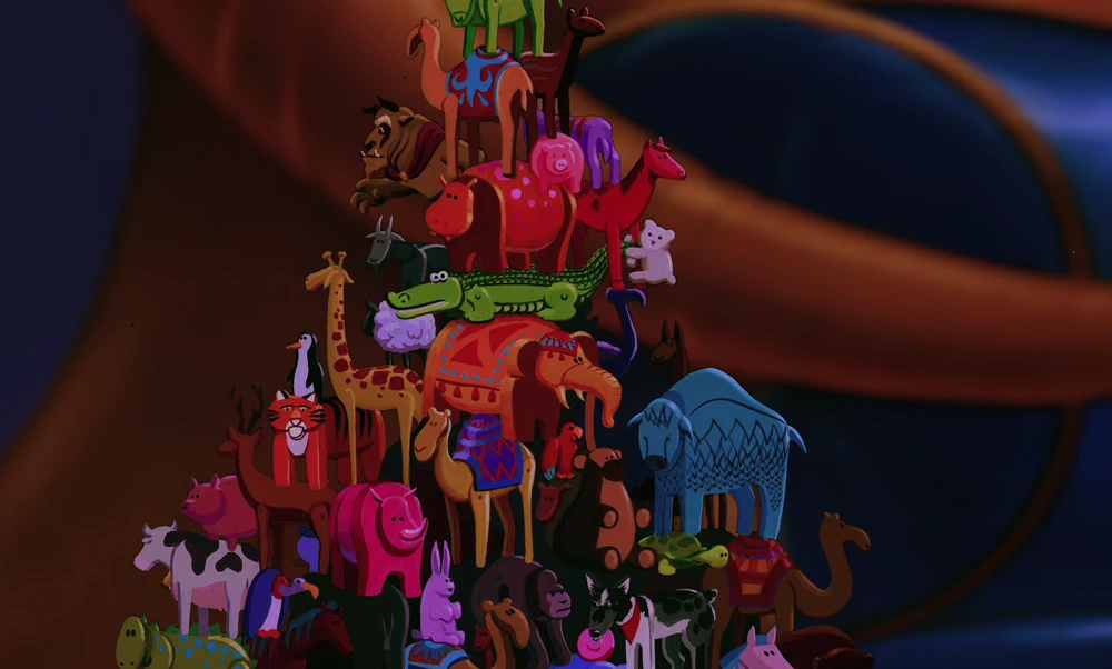 Still frame 136 from Aladdin (1992) directed by Ron Clements, John Musker