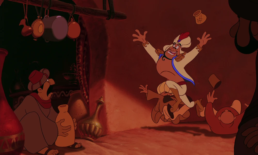 Still frame 143 from Aladdin (1992) directed by Ron Clements, John Musker