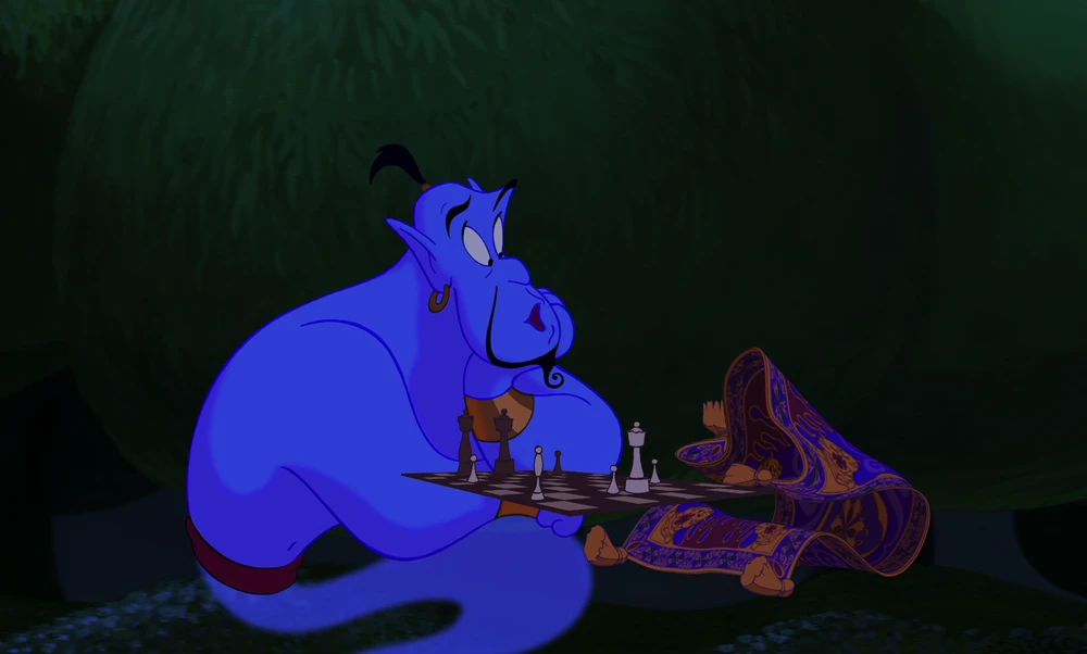 Still frame 159 from Aladdin (1992) directed by Ron Clements, John Musker