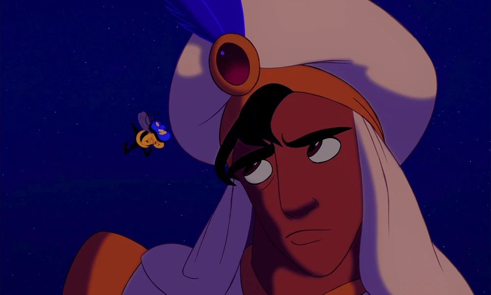 Still frame 167 from Aladdin (1992) directed by Ron Clements, John Musker