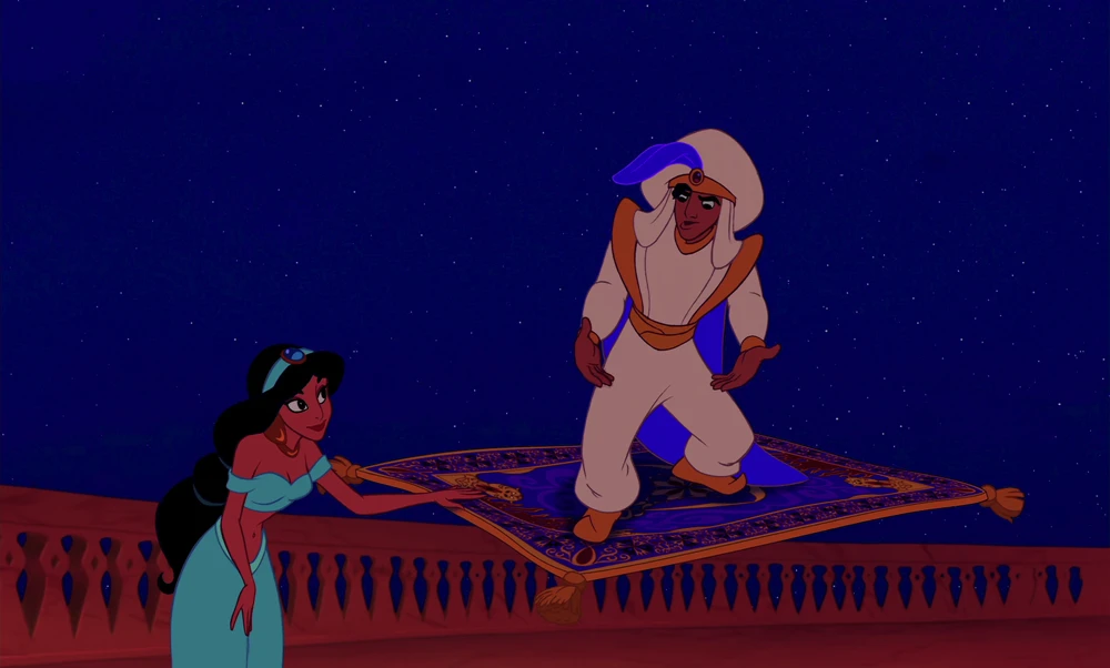 Still frame 169 from Aladdin (1992) directed by Ron Clements, John Musker