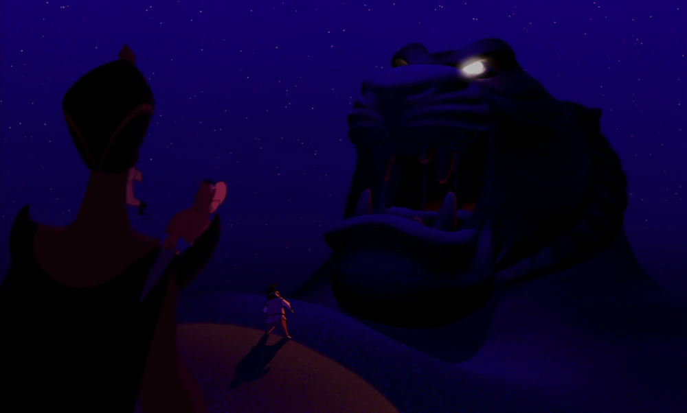 Still frame 12 from Aladdin (1992) directed by Ron Clements, John Musker