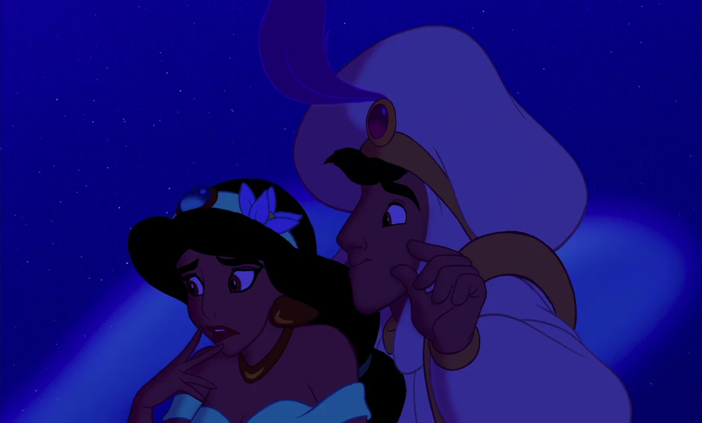 Still frame 175 from Aladdin (1992) directed by Ron Clements, John Musker