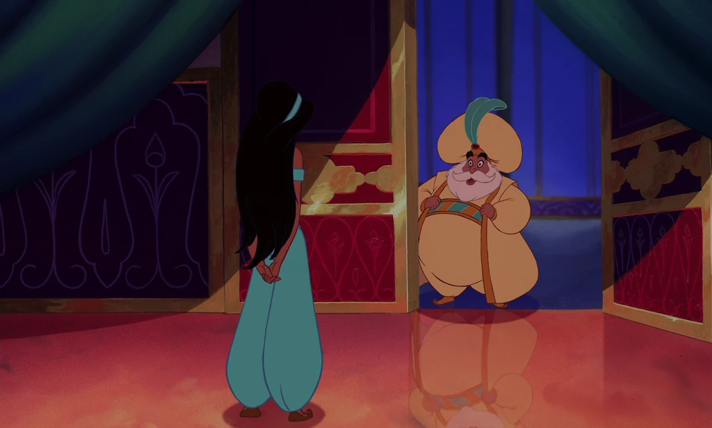 Still frame 190 from Aladdin (1992) directed by Ron Clements, John Musker