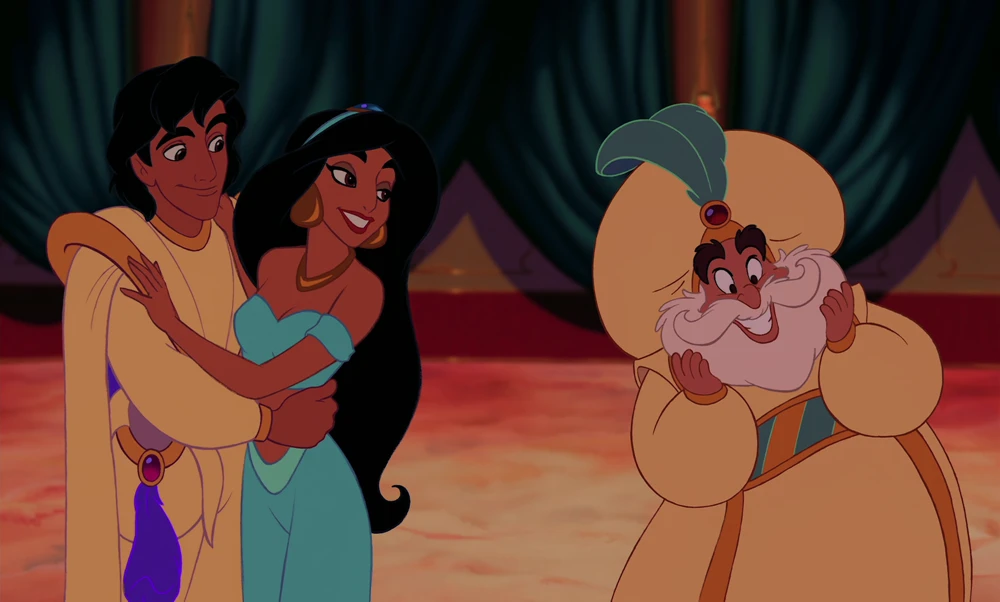 Still frame 195 from Aladdin (1992) directed by Ron Clements, John Musker