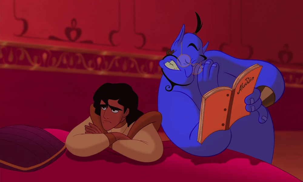 Still frame 200 from Aladdin (1992) directed by Ron Clements, John Musker