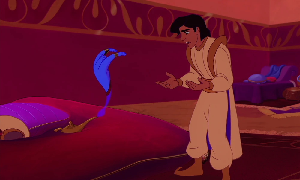 Still frame 201 from Aladdin (1992) directed by Ron Clements, John Musker