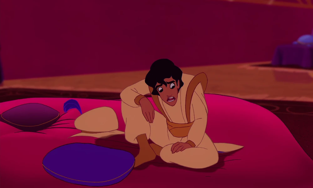 Still frame 203 from Aladdin (1992) directed by Ron Clements, John Musker