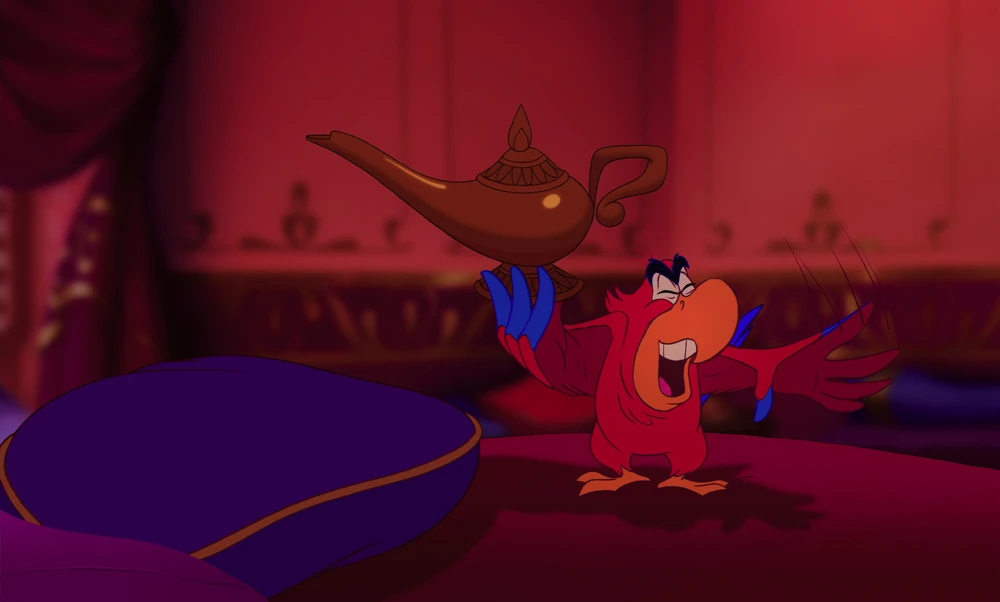 Still frame 205 from Aladdin (1992) directed by Ron Clements, John Musker