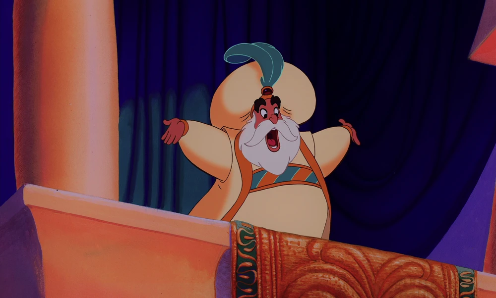 Still frame 206 from Aladdin (1992) directed by Ron Clements, John Musker