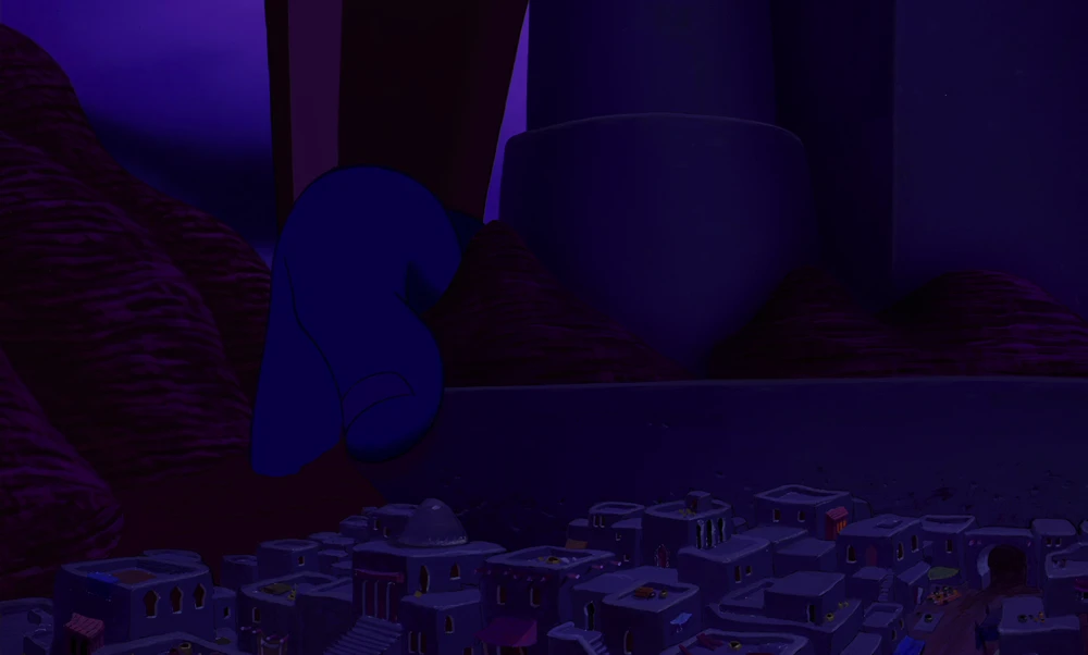 Still frame 211 from Aladdin (1992) directed by Ron Clements, John Musker