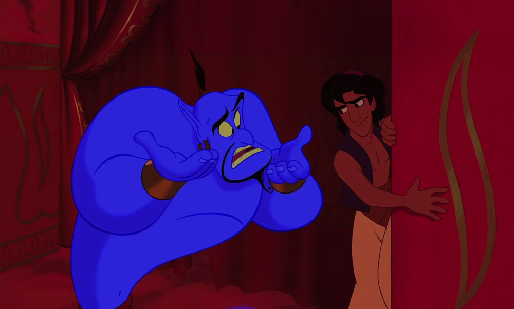 Still frame 230 from Aladdin (1992) directed by Ron Clements, John Musker