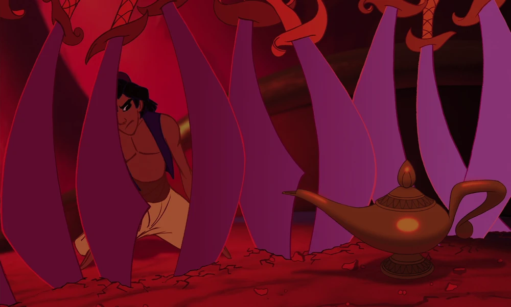Still frame 235 from Aladdin (1992) directed by Ron Clements, John Musker