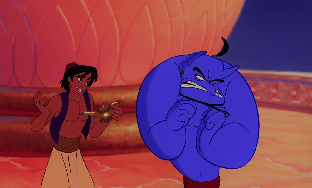 Still frame 253 from Aladdin (1992) directed by Ron Clements, John Musker