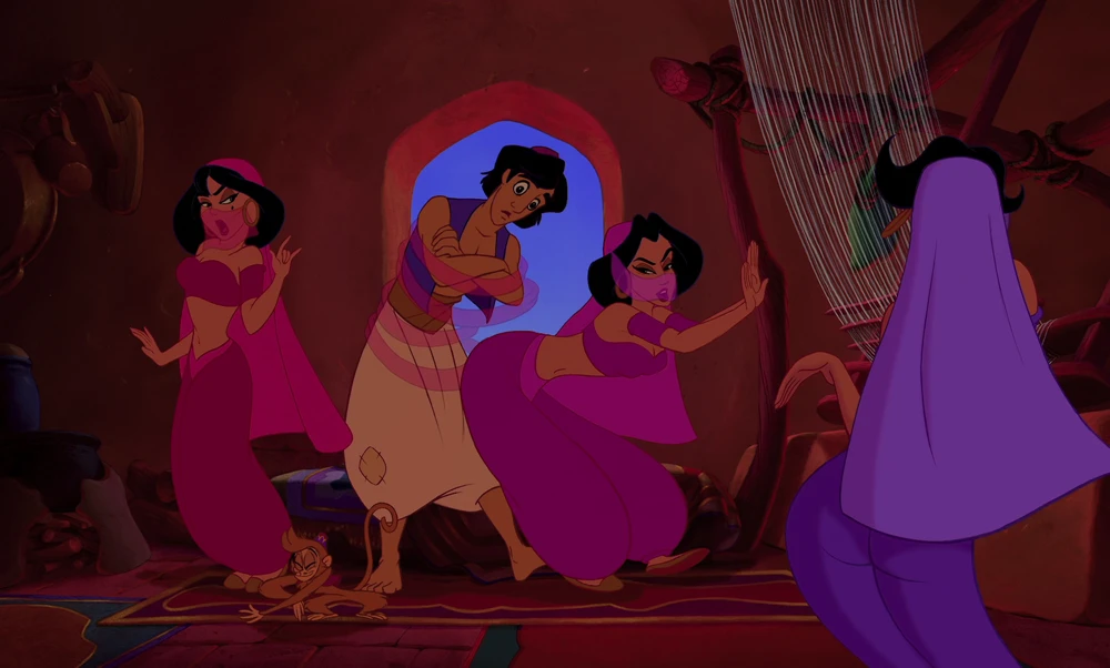Still frame 22 from Aladdin (1992) directed by Ron Clements, John Musker