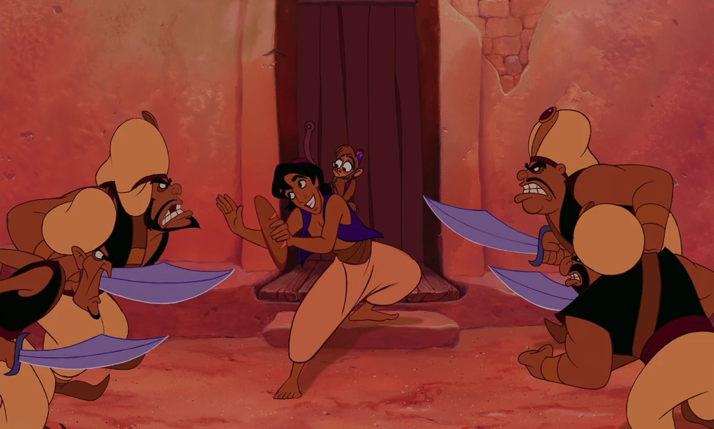 Still frame 24 from Aladdin (1992) directed by Ron Clements, John Musker