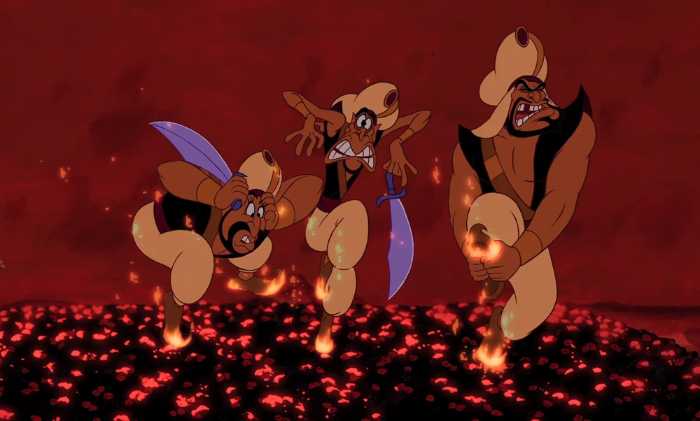 Still frame 25 from Aladdin (1992) directed by Ron Clements, John Musker