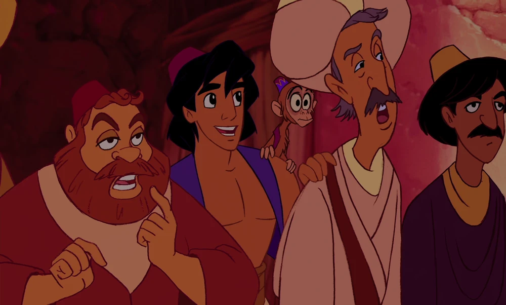 Still frame 29 from Aladdin (1992) directed by Ron Clements, John Musker