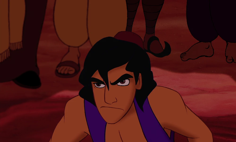 Still frame 31 from Aladdin (1992) directed by Ron Clements, John Musker