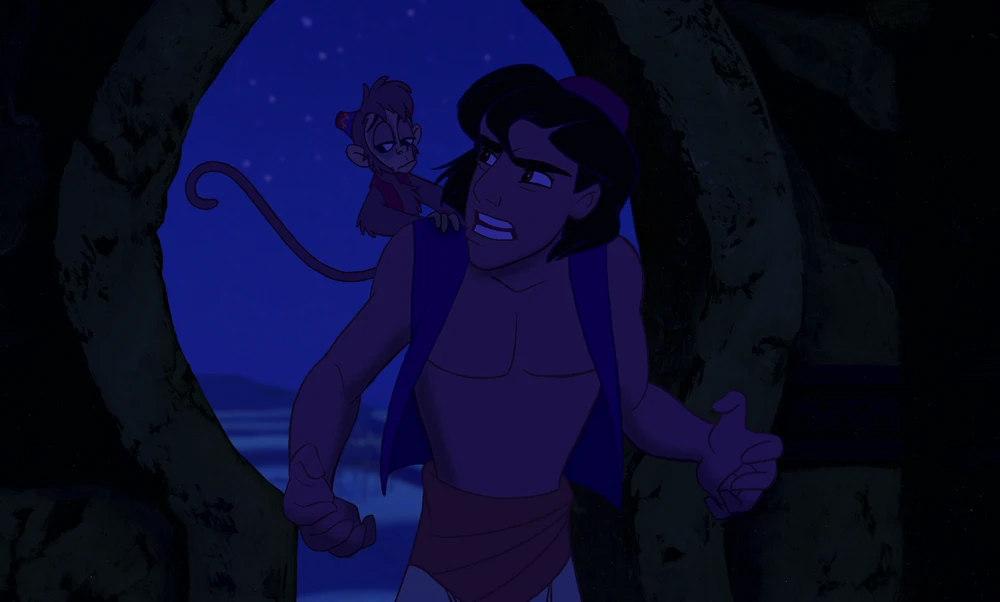 Still frame 32 from Aladdin (1992) directed by Ron Clements, John Musker