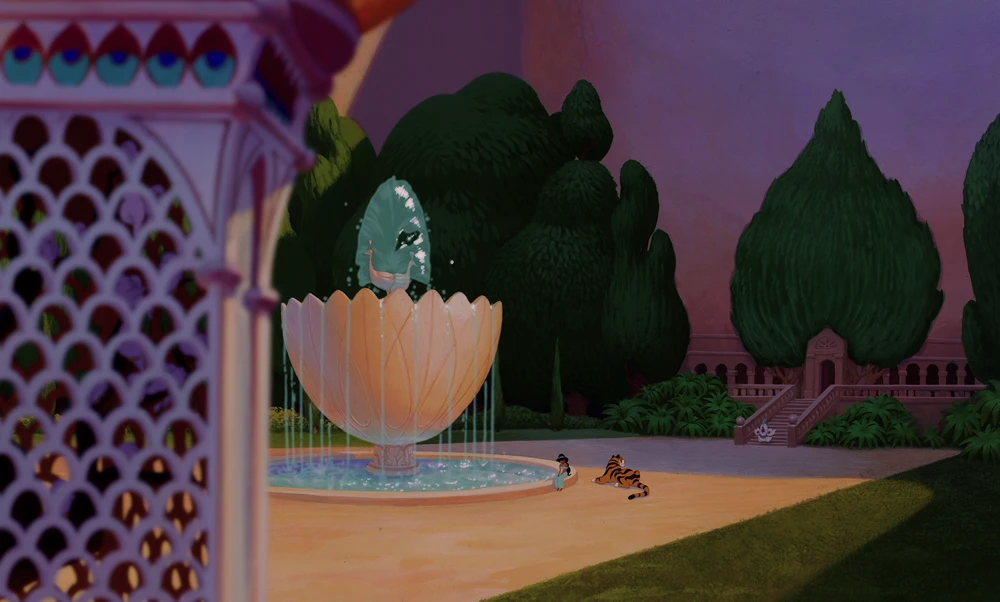 Still frame 35 from Aladdin (1992) directed by Ron Clements, John Musker