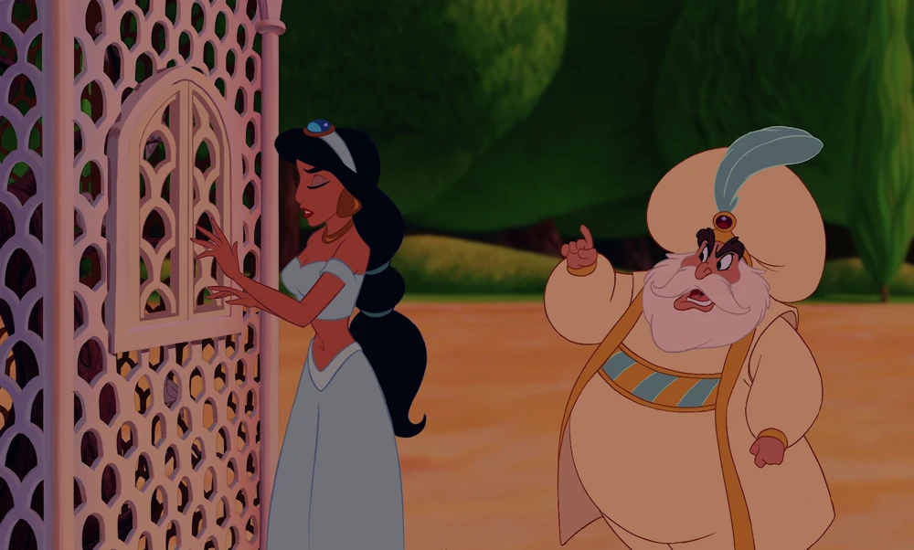 Still frame 37 from Aladdin (1992) directed by Ron Clements, John Musker