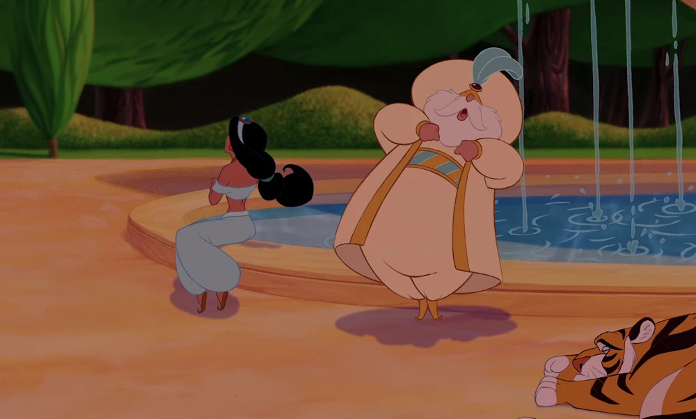 Still frame 39 from Aladdin (1992) directed by Ron Clements, John Musker