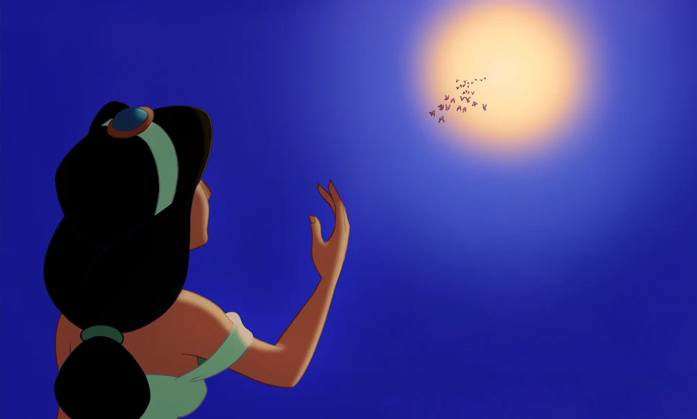 Still frame 40 from Aladdin (1992) directed by Ron Clements, John Musker