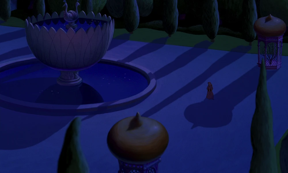 Still frame 46 from Aladdin (1992) directed by Ron Clements, John Musker