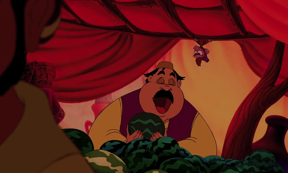 Still frame 49 from Aladdin (1992) directed by Ron Clements, John Musker