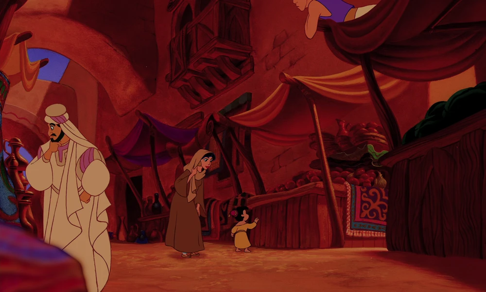 Still frame 52 from Aladdin (1992) directed by Ron Clements, John Musker