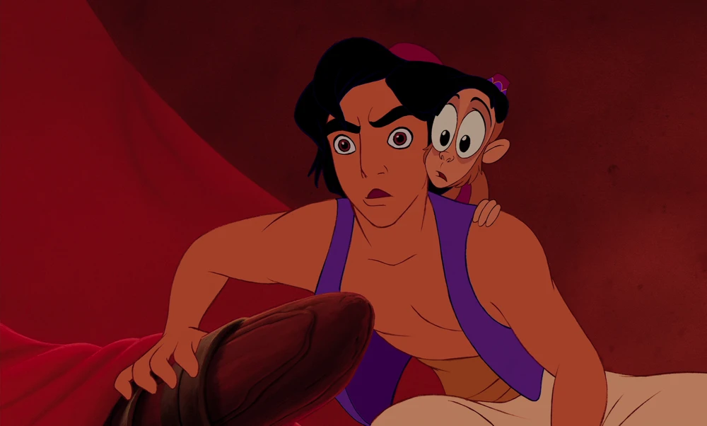 Still frame 53 from Aladdin (1992) directed by Ron Clements, John Musker