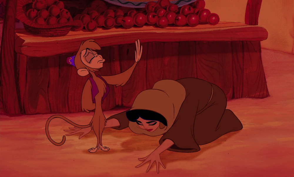 Still frame 55 from Aladdin (1992) directed by Ron Clements, John Musker