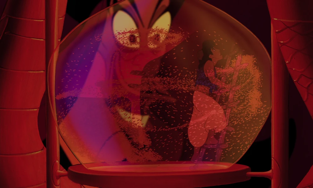 Still frame 58 from Aladdin (1992) directed by Ron Clements, John Musker